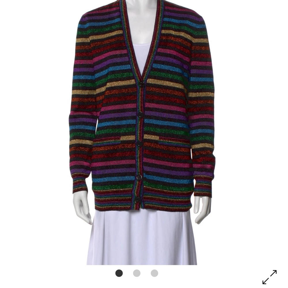 Gucci Multicolor Striped Women's Cardigan